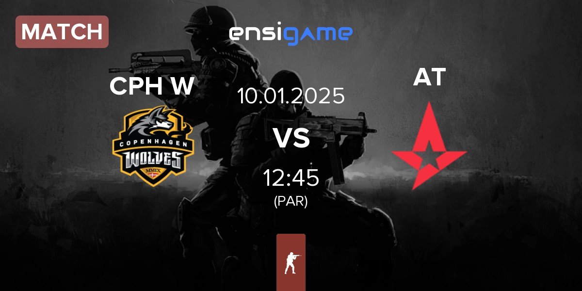 Match Copenhagen Wolves CPH W vs Astralis Talent AT | 10.01