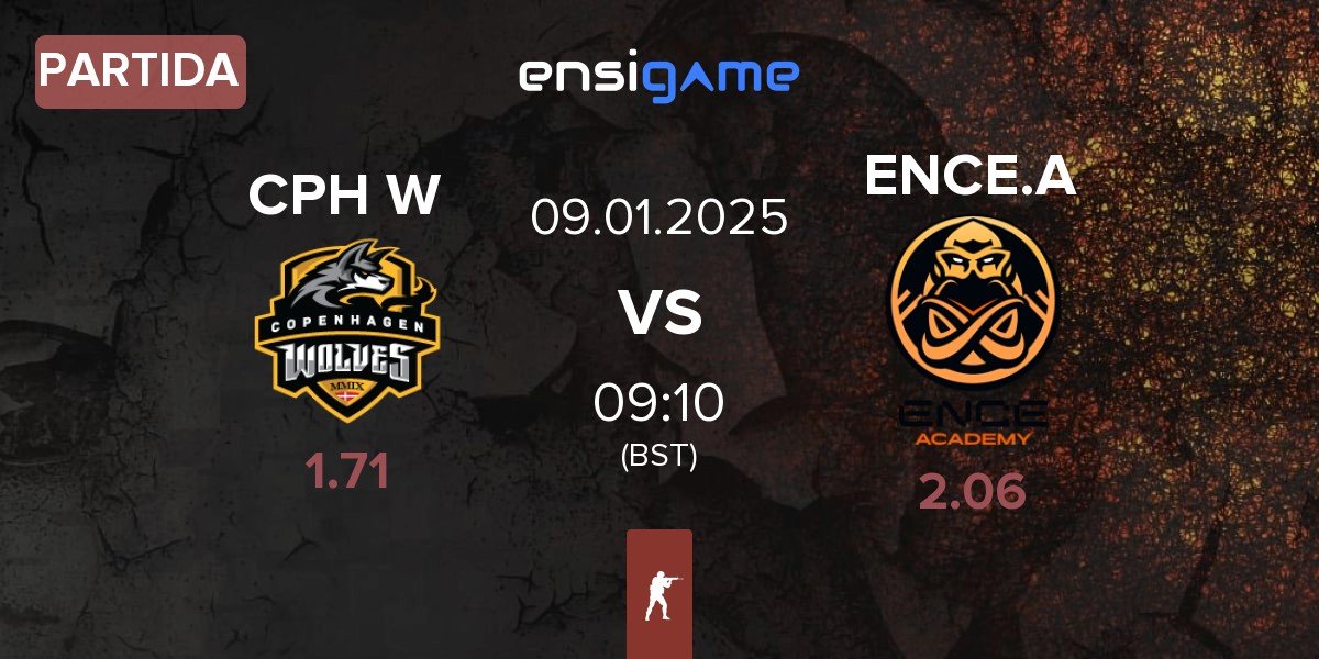 Partida Copenhagen Wolves CPH W vs ENCE Academy ENCE.A | 09.01