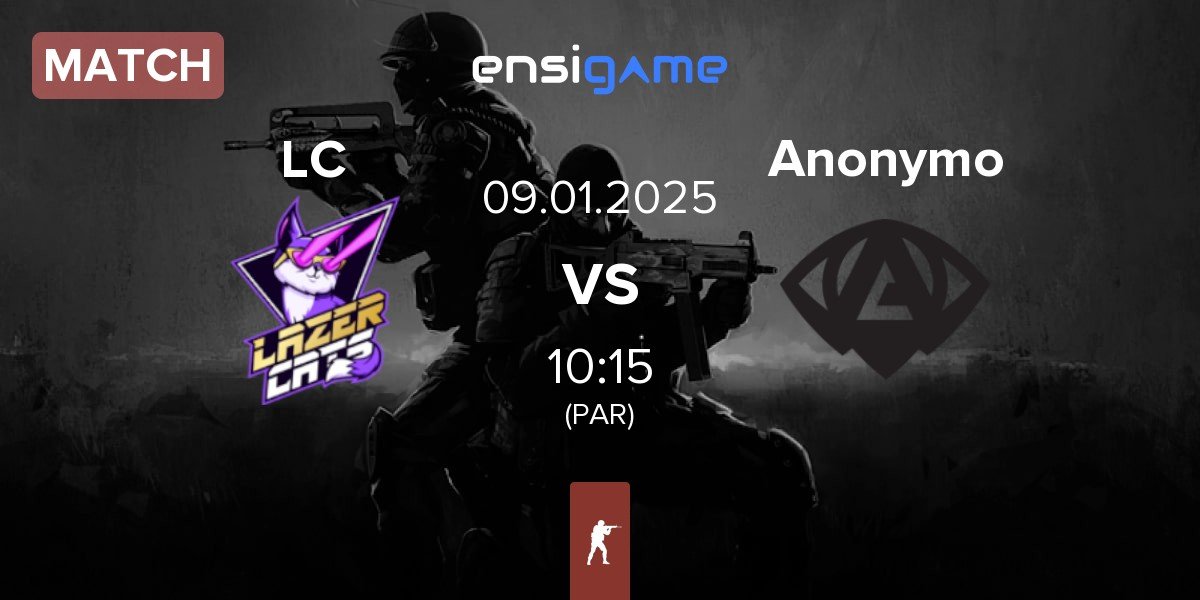 Match Lazer Cats LC vs Anonymo Esports Anonymo | 09.01