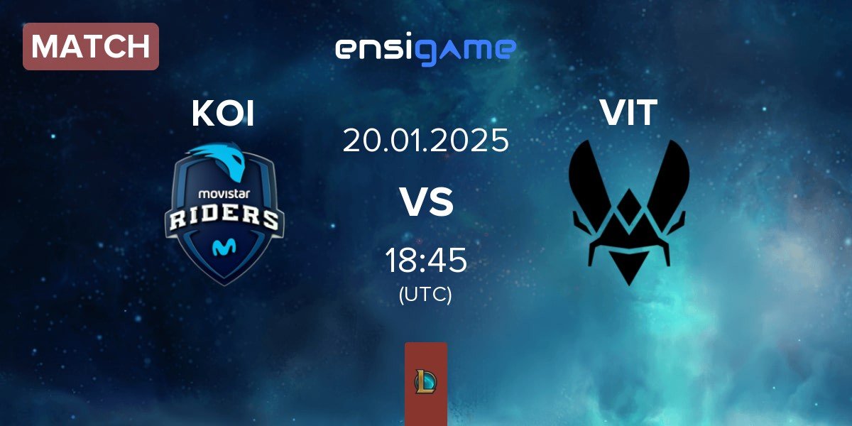 Match Movistar KOI KOI vs Team Vitality VIT | 20.01