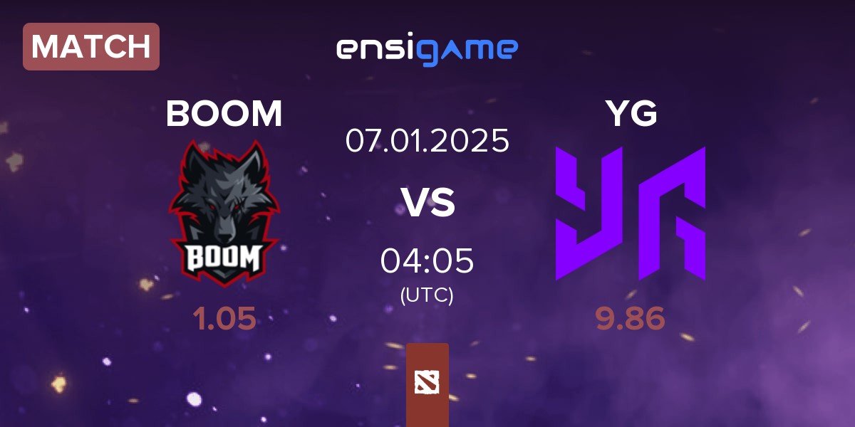 Match BOOM Esports BOOM vs Yangon Galacticos YG | 07.01