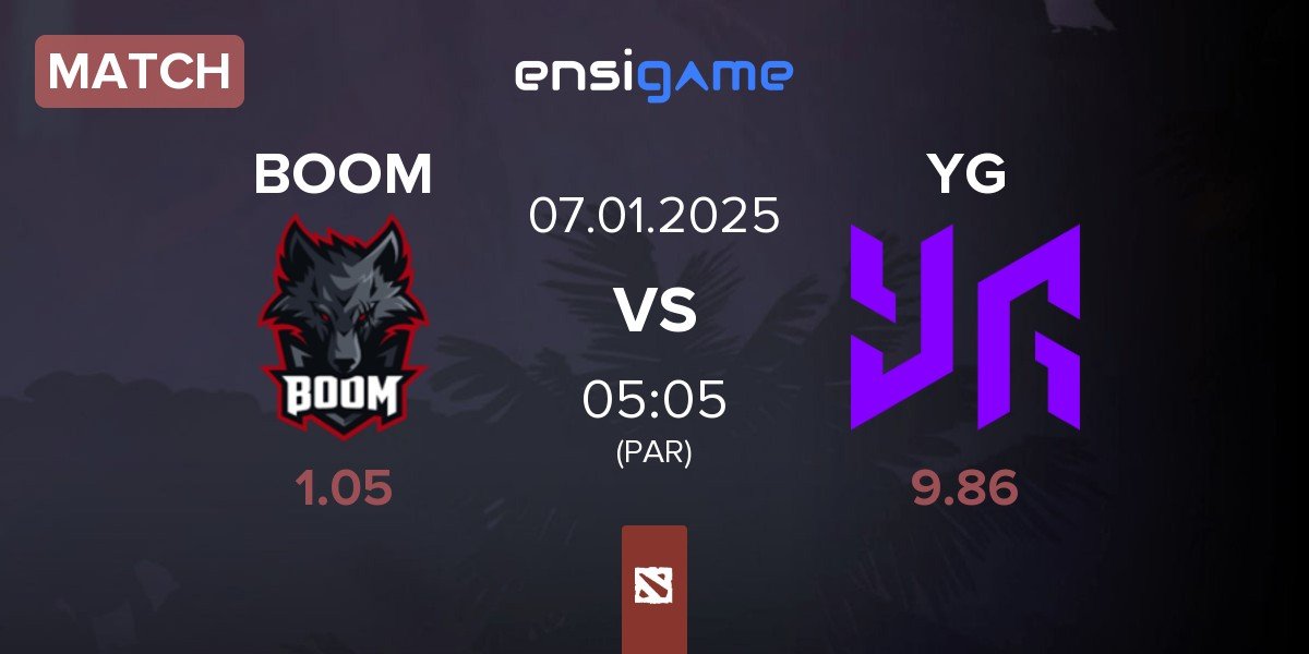 Match BOOM Esports BOOM vs Yangon Galacticos YG | 07.01