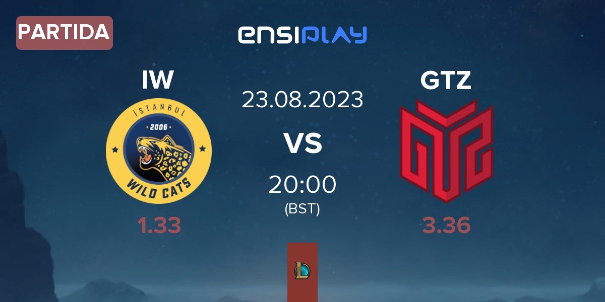 Partida Istanbul Wildcats IW vs GTZ Esports GTZ | 23.08