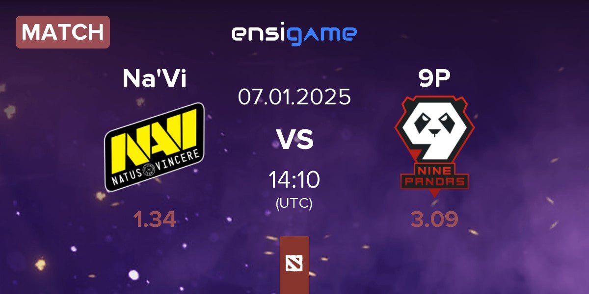 Match Natus Vincere Na'Vi vs 9Pandas 9P | 07.01