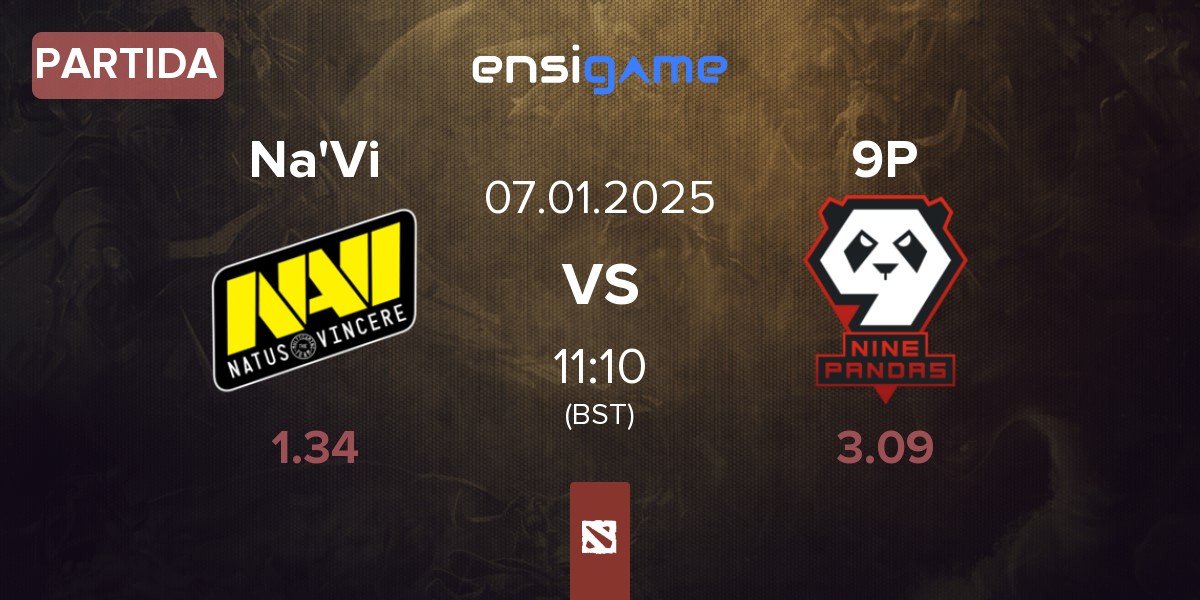 Partida Natus Vincere Na'Vi vs 9Pandas 9P | 07.01