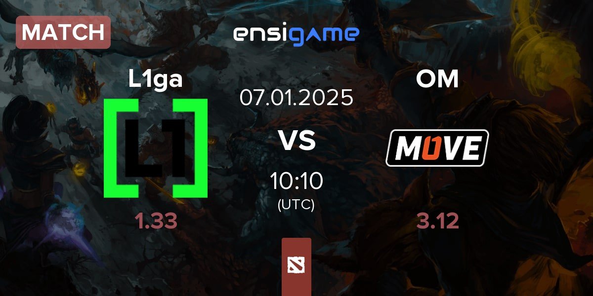 Match L1ga Team L1ga vs One Move OM | 07.01