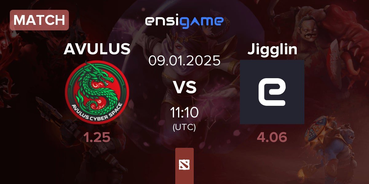 Match AVULUS vs Jigglin | 09.01