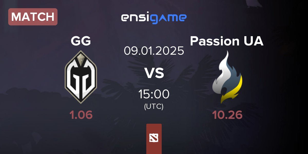 Match Gaimin Gladiators GG vs Passion UA | 09.01