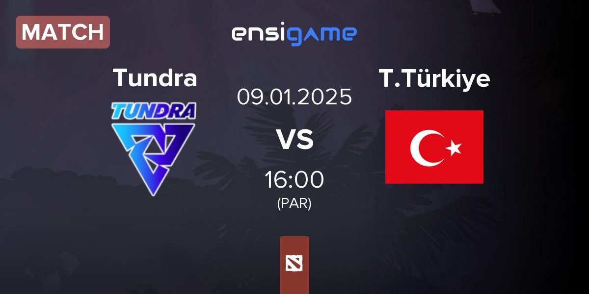 Match Tundra Esports Tundra vs Team Türkiye T.Türkiye | 09.01