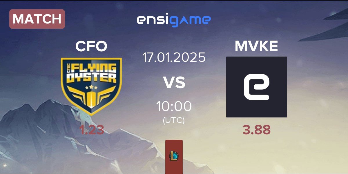 Match CTBC Flying Oyster CFO vs MGN Vikings Esports MVKE | 17.01