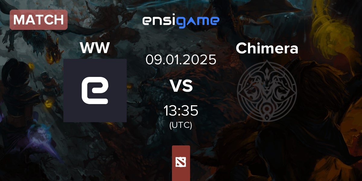 Match Wolf Warriors WW vs Chimera Esports Chimera | 09.01