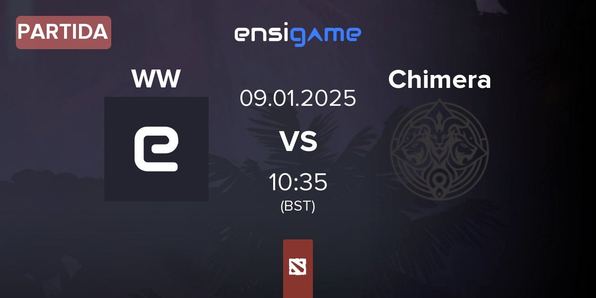 Partida Wolf Warriors WW vs Chimera Esports Chimera | 09.01