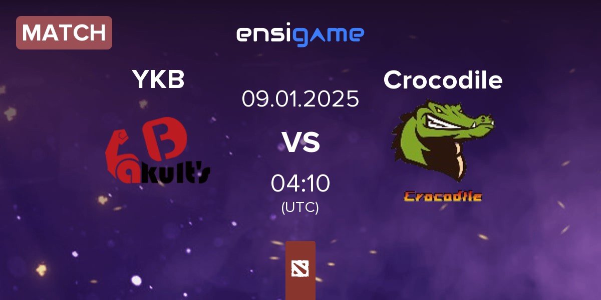 Match Yakult's Brothers YKB vs Crocodile | 09.01