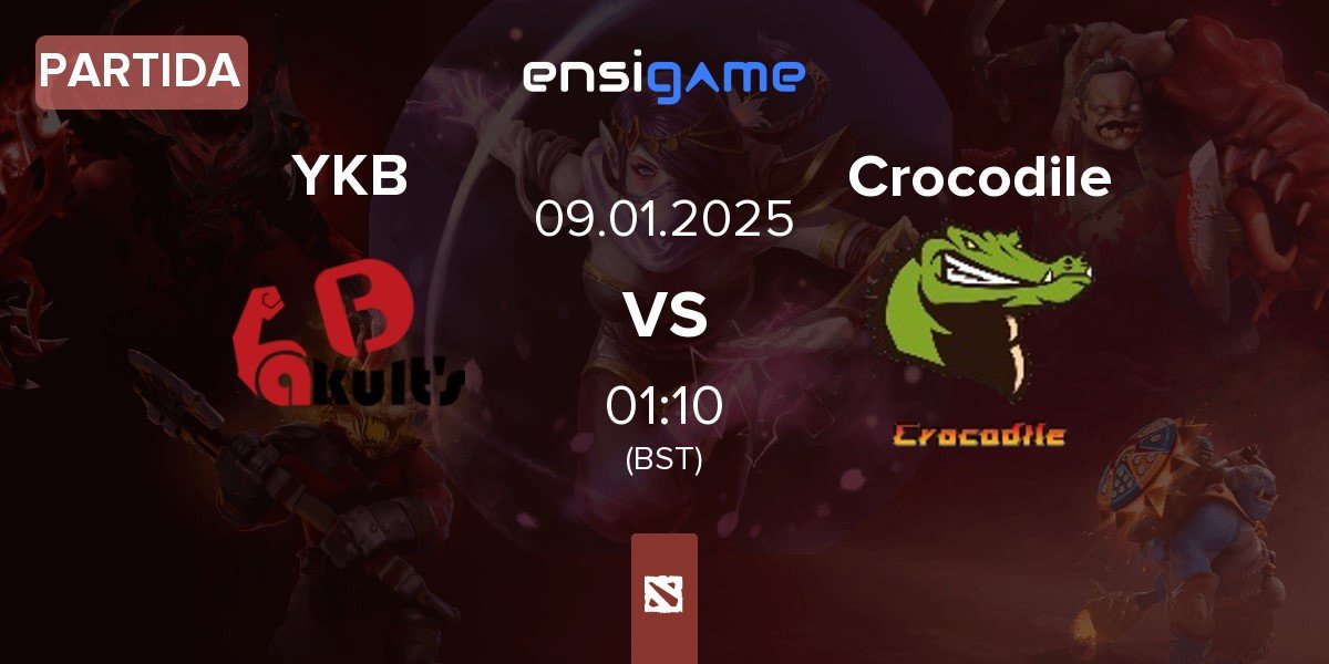 Partida Yakult's Brothers YKB vs Crocodile | 09.01