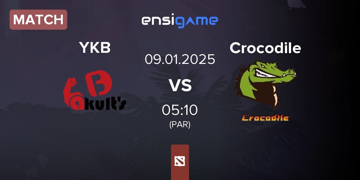 Match Yakult's Brothers YKB vs Crocodile | 09.01