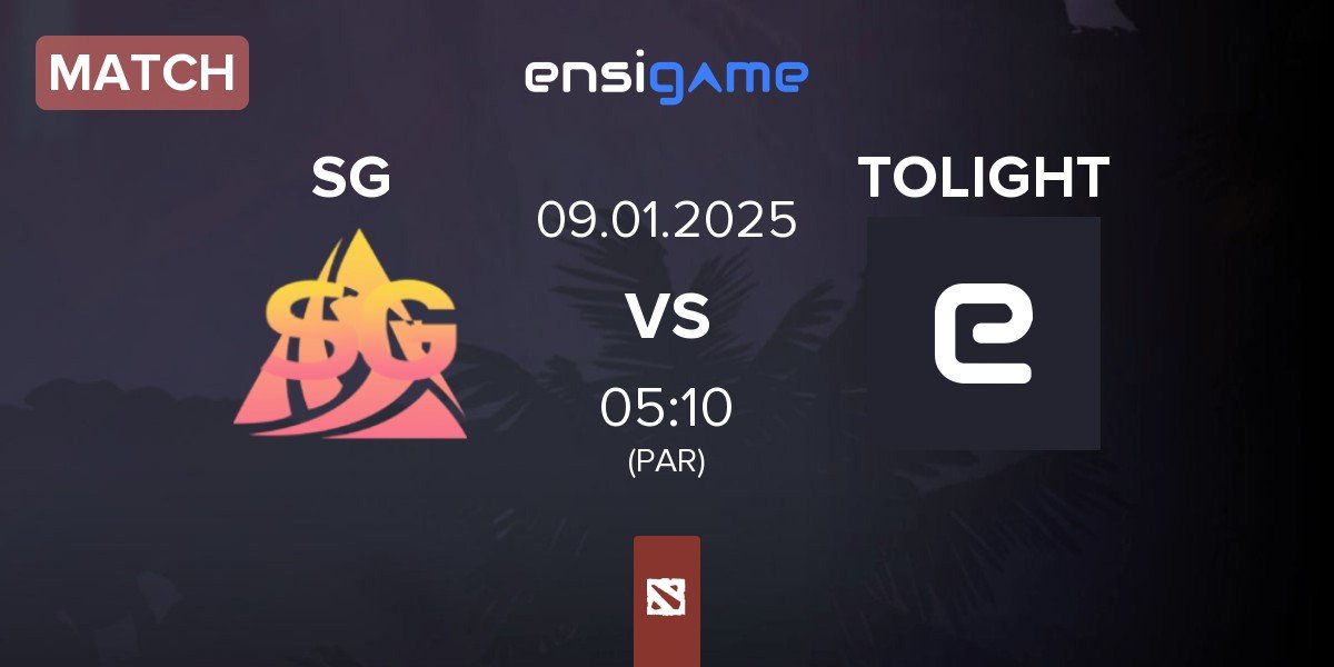 Match Spiky Gaming SG vs TOLIGHT | 09.01