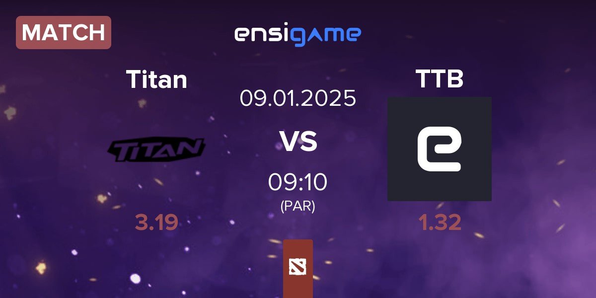 Match Titan vs Team TideBound TTB | 09.01