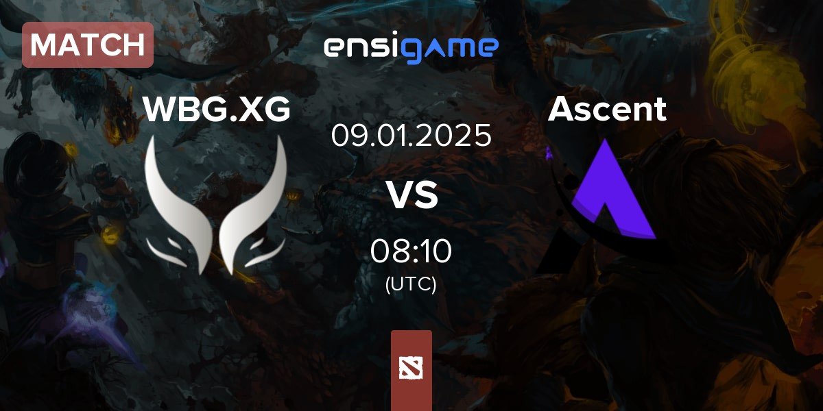 Match Xtreme Gaming WBG.XG vs Ascent Esports Ascent | 09.01