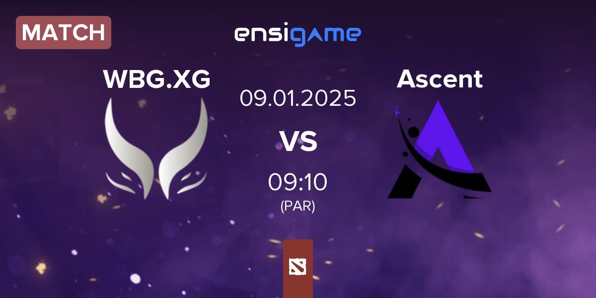 Match Xtreme Gaming WBG.XG vs Ascent Esports Ascent | 09.01