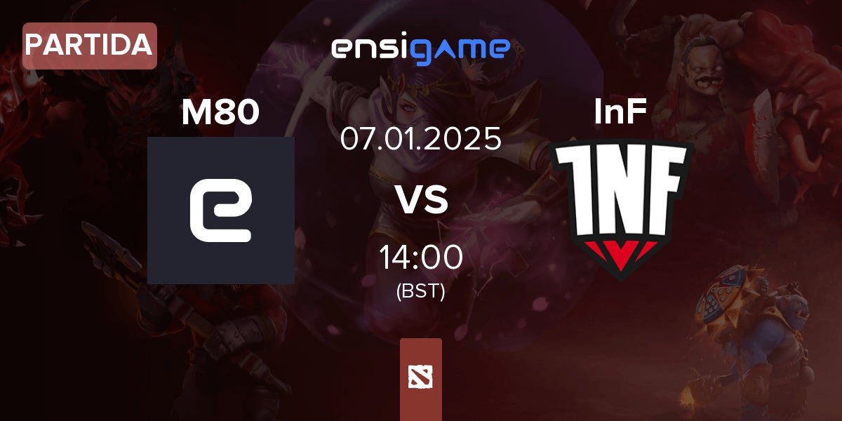 Partida M80 vs Infamous Gaming InF | 07.01