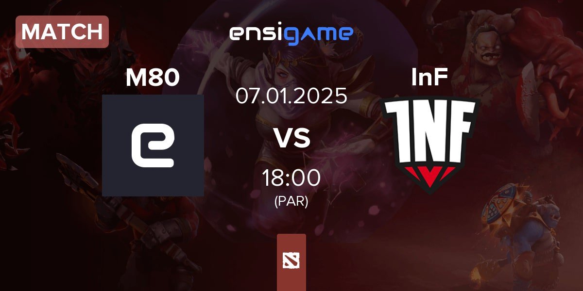 Match M80 vs Infamous Gaming InF | 07.01