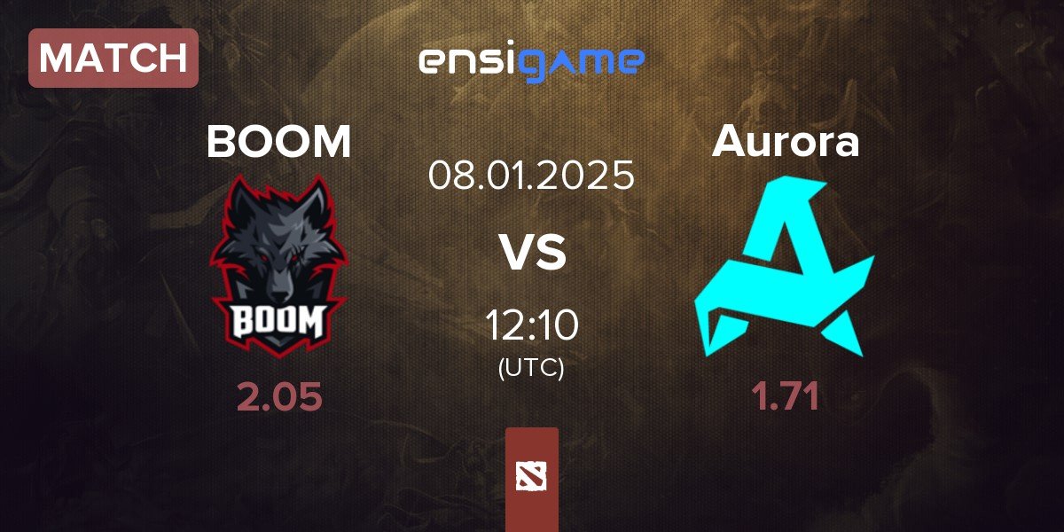 Match BOOM Esports BOOM vs Aurora | 08.01