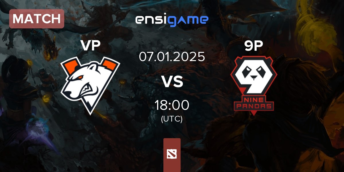 Match Virtus.pro VP vs 9Pandas 9P | 07.01