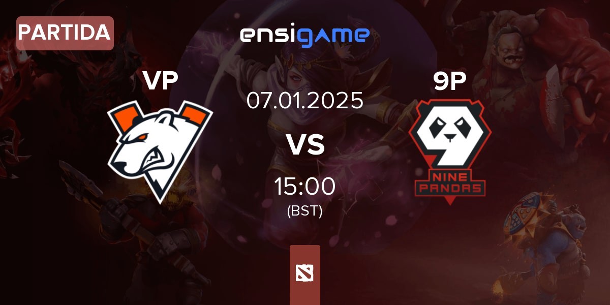 Partida Virtus.pro VP vs 9Pandas 9P | 07.01