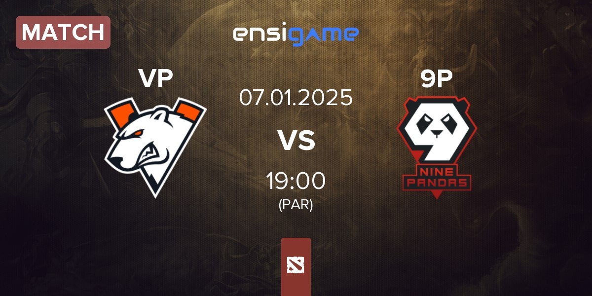 Match Virtus.pro VP vs 9Pandas 9P | 07.01