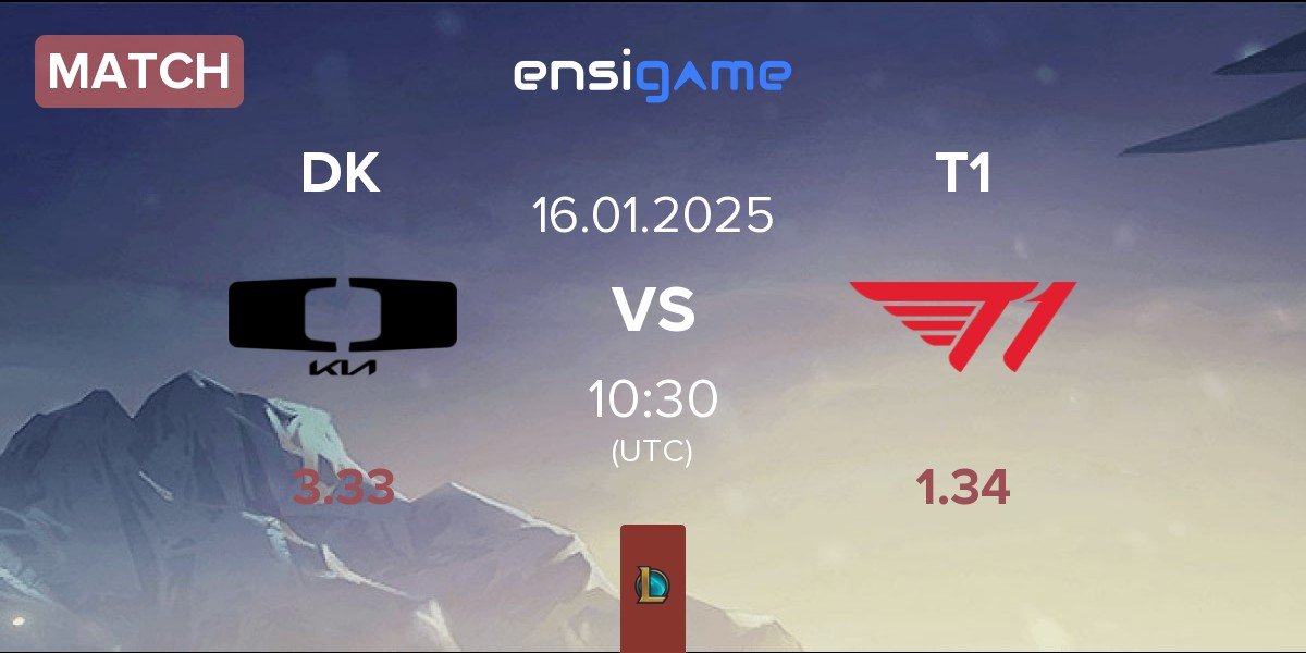 Match Dplus KIA DK vs T1 | 16.01