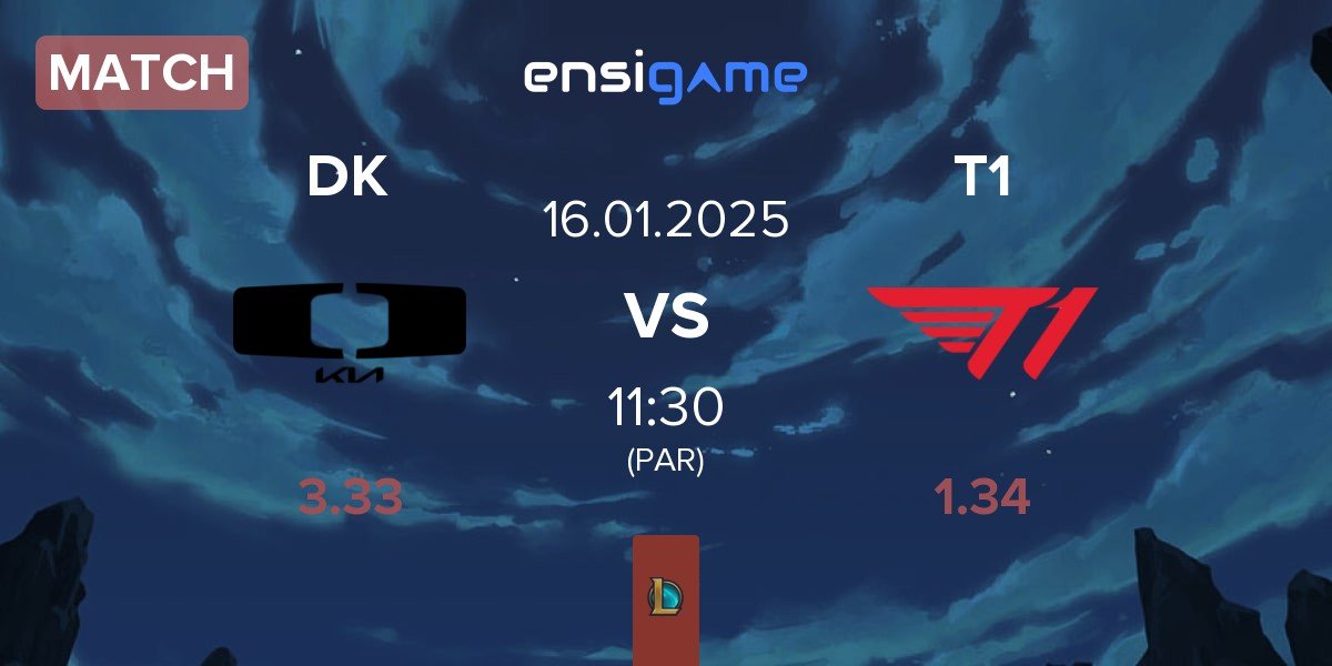 Match Dplus KIA DK vs T1 | 16.01