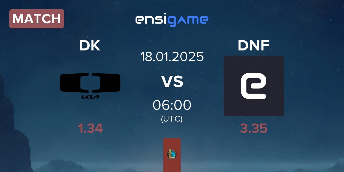 Match Dplus KIA DK vs DN Freecs DNF | 18.01