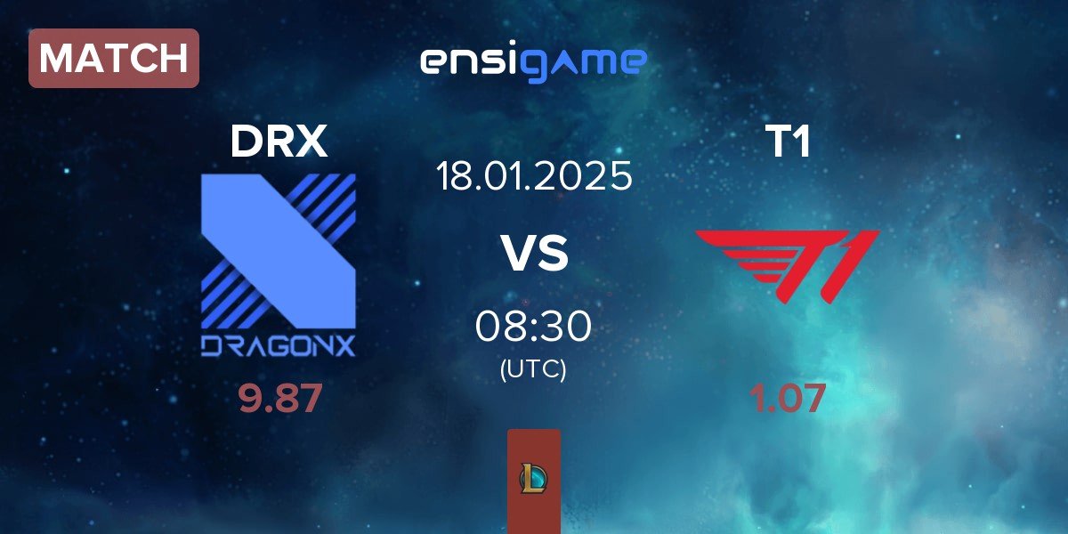 Match DRX vs T1 | 18.01