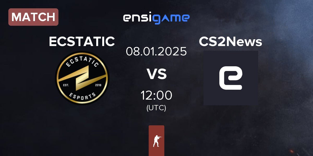 Match ECSTATIC vs CS2News | 08.01