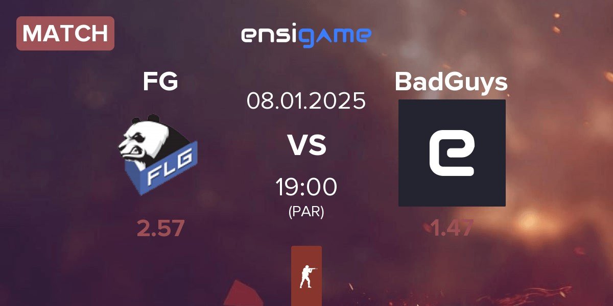 Match Fluffy Gangsters FG vs BadGuys | 08.01