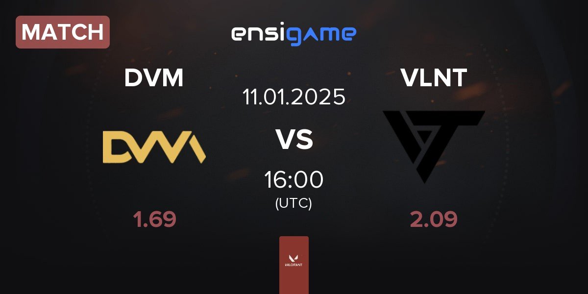 Match DVM vs Valiant VLNT | 11.01