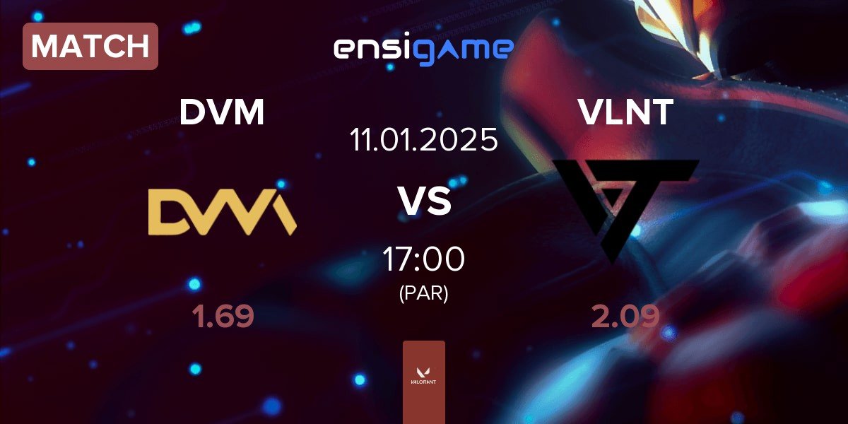 Match DVM vs Valiant VLNT | 11.01