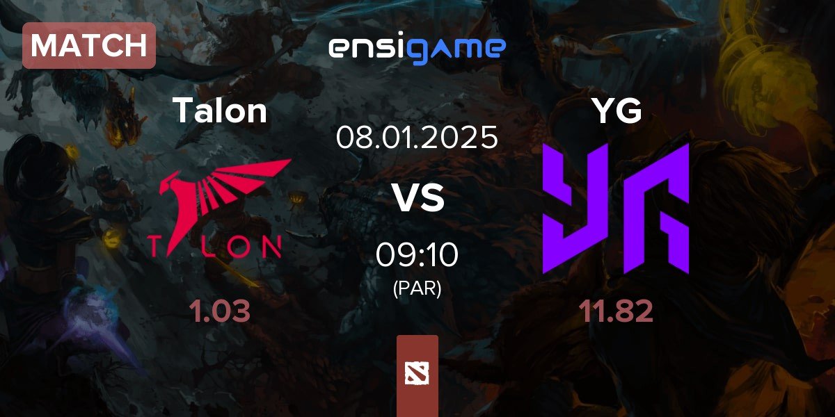 Match Talon Esports Talon vs Yangon Galacticos YG | 08.01