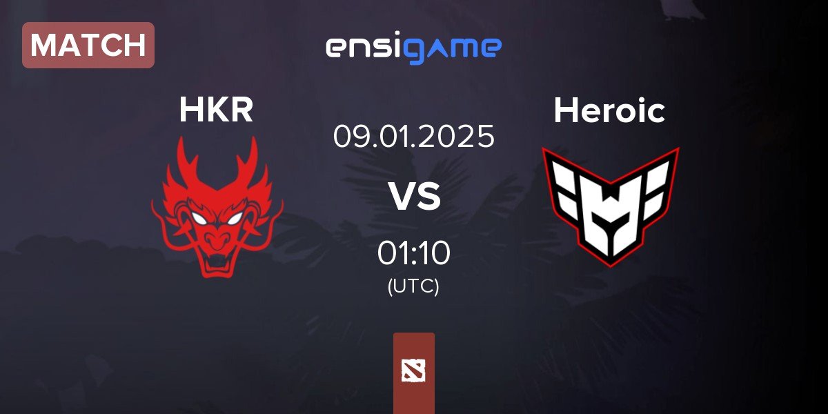 Match Hokori HKR vs Heroic | 09.01