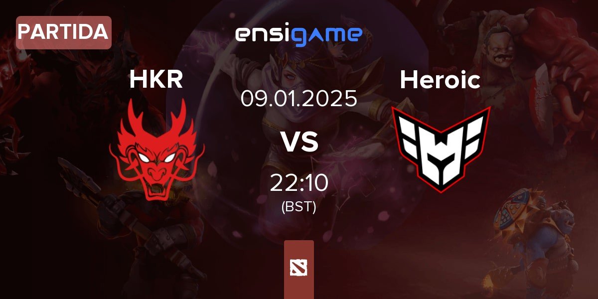 Partida Hokori HKR vs Heroic | 09.01