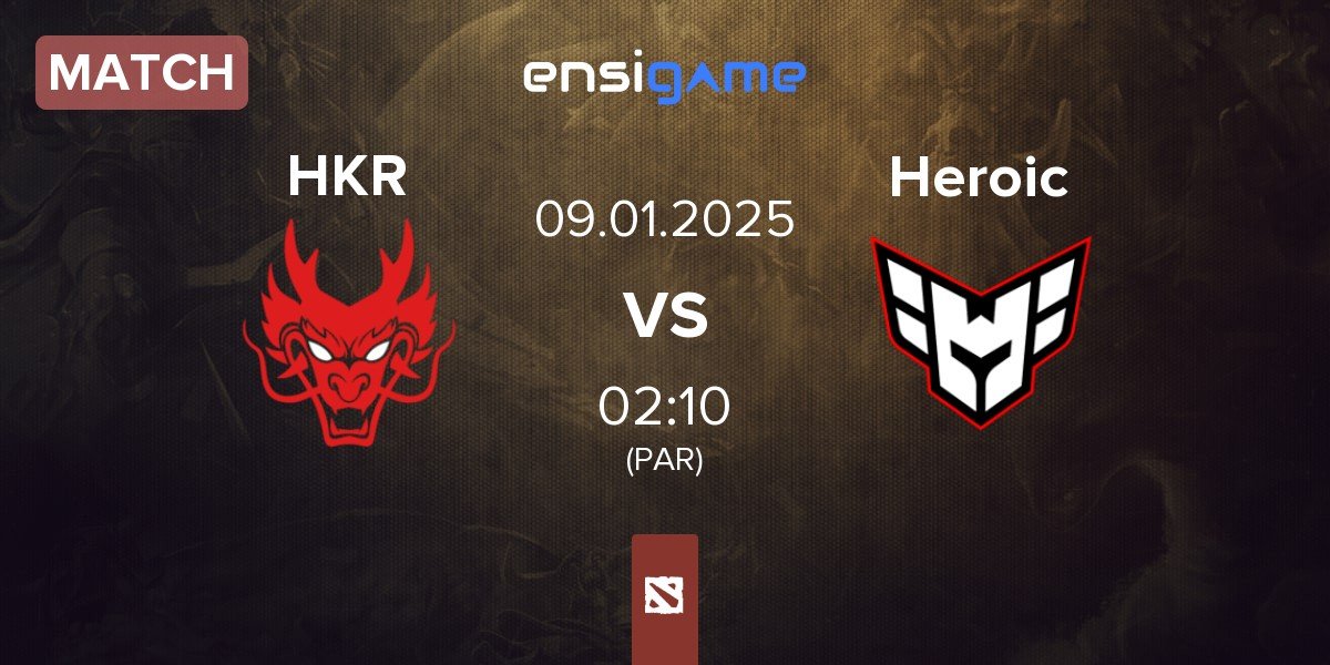 Match Hokori HKR vs Heroic | 09.01