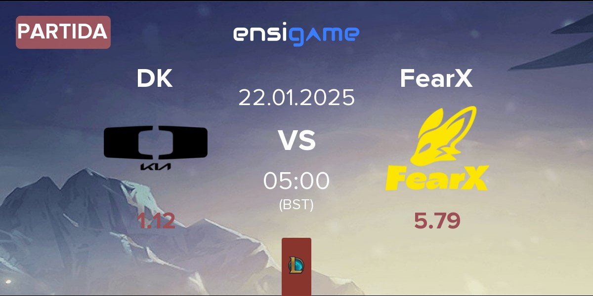 Partida Dplus KIA DK vs BNK FearX FearX | 22.01