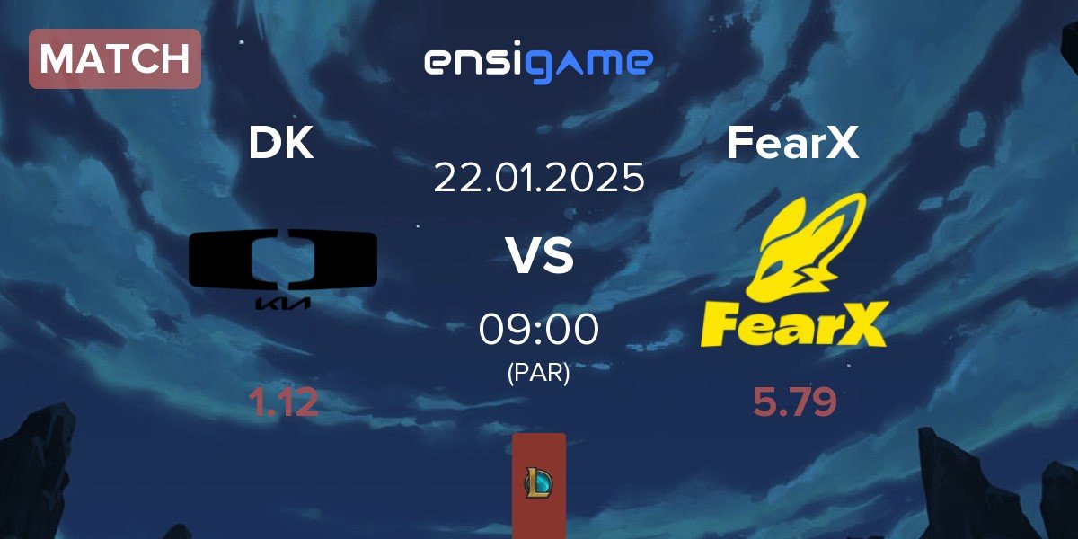 Match Dplus KIA DK vs BNK FearX FearX | 22.01