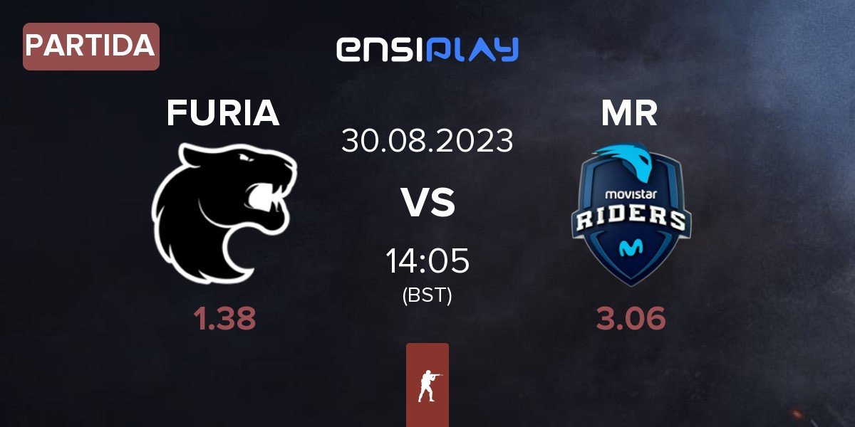 Partida FURIA Esports FURIA vs Movistar Riders MR | 30.08