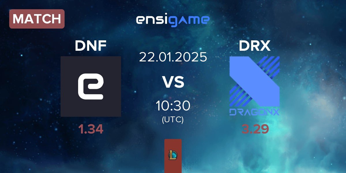 Match DN Freecs DNF vs DRX | 22.01