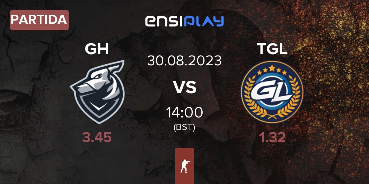 Partida Grayhound Gaming GH vs GamerLegion GL | 30.08