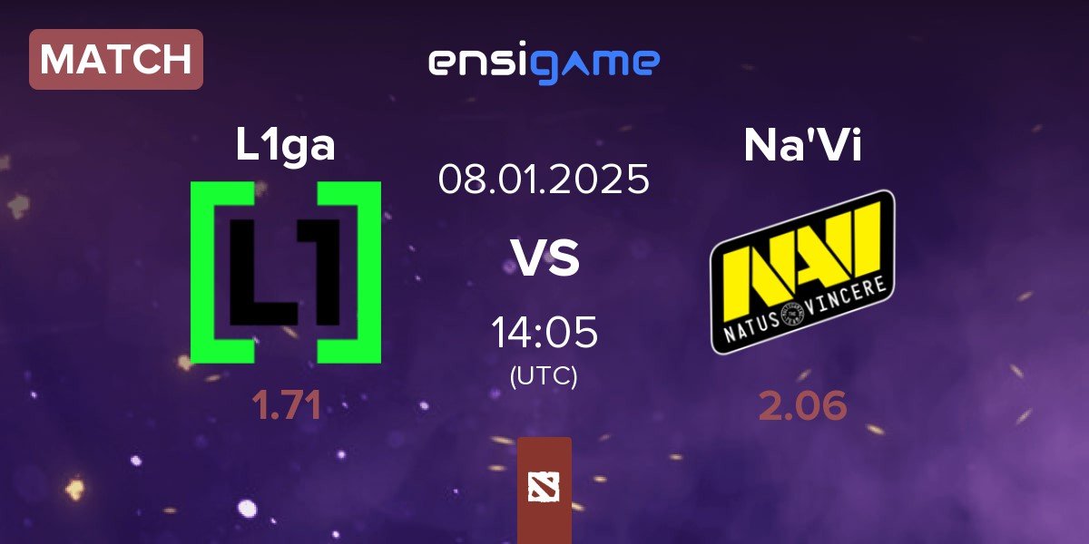 Match L1ga Team L1ga vs Natus Vincere Na'Vi | 08.01