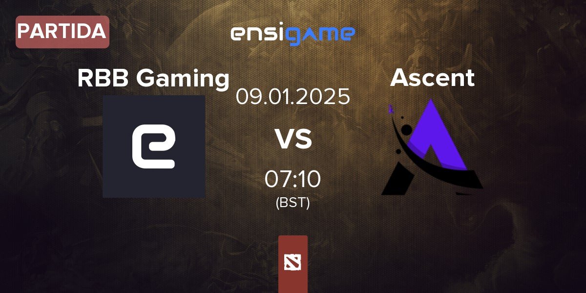 Partida RBB Gaming vs Ascent Esports Ascent | 09.01