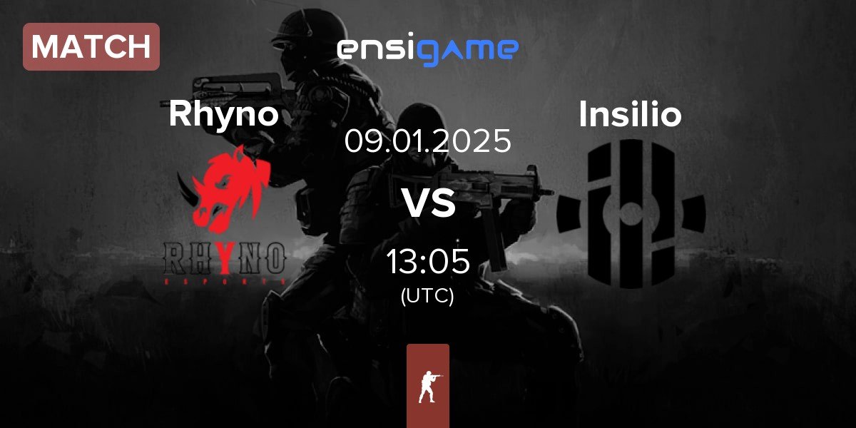 Match Rhyno Esports Rhyno vs Insilio | 09.01