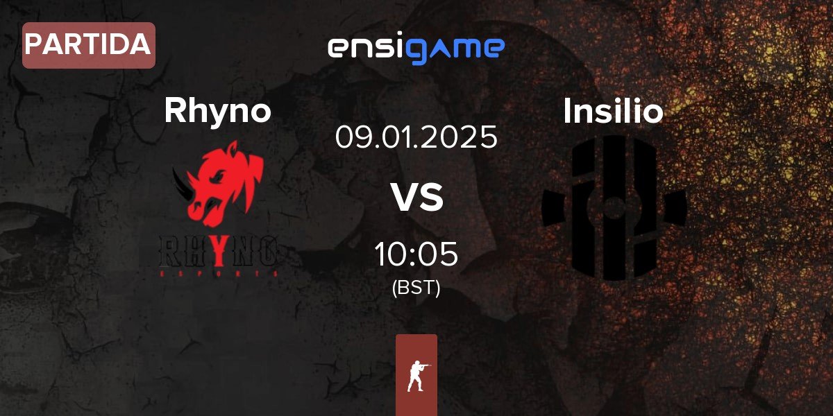 Partida Rhyno Esports Rhyno vs Insilio | 09.01